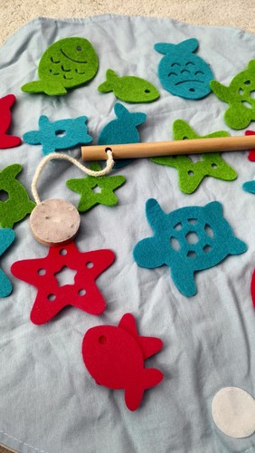Magnetic fishing game - fishing, by