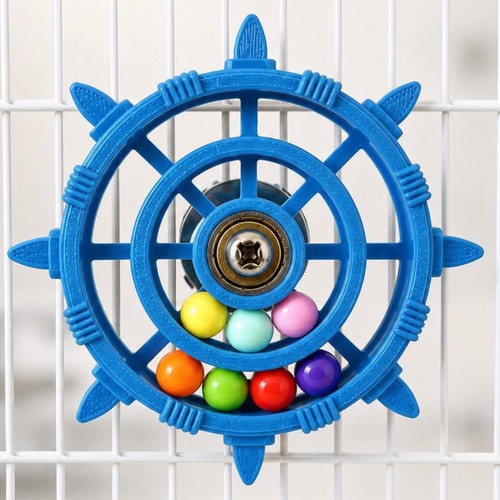 Parrot spinning toy 6cm - parrot,