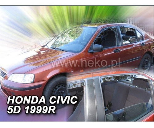 Heko wind deflectors - heko, honda