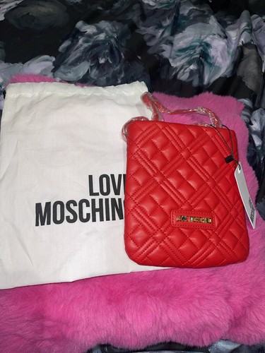 Love moschino red quilted - moschino,