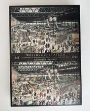 Waterloo station 1848 and 1948 - waterloo,
