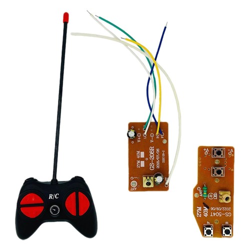 Remote control with - control, receiver