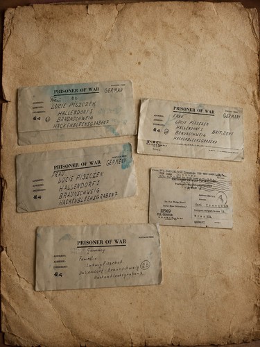 Ww2 luftwaffe pow letters - luftwaffe,