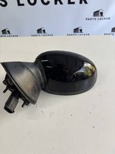 Mini R56 R55 R57 Wing Door Mirror LEFT PASSENGER BLACK Cover 2007-11 2755637 BMW