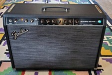 Fender Supersonic 60 with Footswitch and Cover 60w