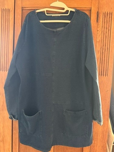 Dress tunic denim blue - in,