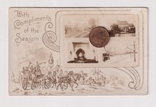 Hethe nr Bicester Photographic Vignettes Houses Snowscene Church Edward Postcard