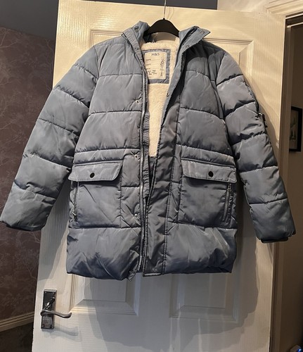 Light blue girls winter - m&s,