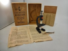Students Microscope No.2 70x Magnification Signalling Equipment Ltd Vintage