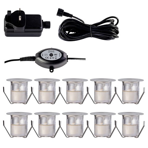 Set 30mm ip67 round - 10,