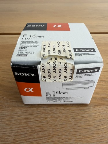 Sony mount sel16f28 16mm - sel16f28,