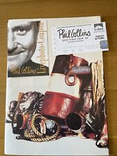 PHIL COLLINS 1994 TOUR PROGRAMME TICKET AND FLYER