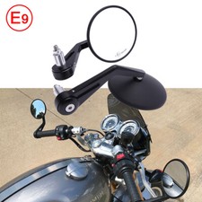 Pair 7/8" CNC Bar End Mirrors