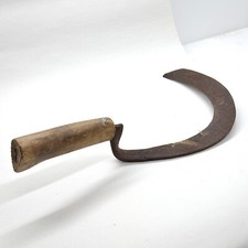 Antique hand forged sickle - antique,