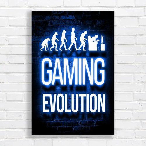 Gaming evolution silhouette - gaming,