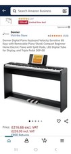 Digital Piano Keyboard velocity sensitive 88 Keys
