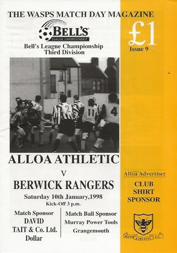 Alloa athletic v - (promoted),