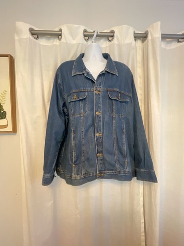 Duke haband denim jacket - denim,
