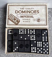 Vintage Double Nines Dominoes
