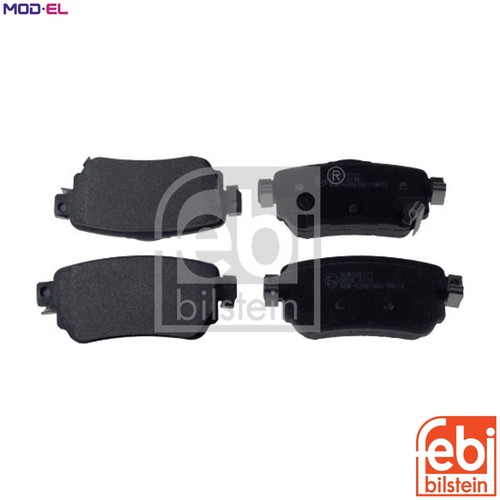 Brake pad set - set, disc