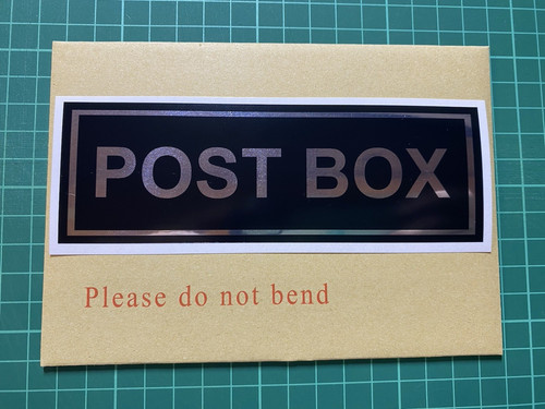 Post box vinyl - post,