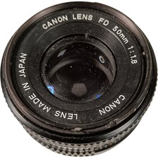 Canon Lens FD 50mm f/1.8