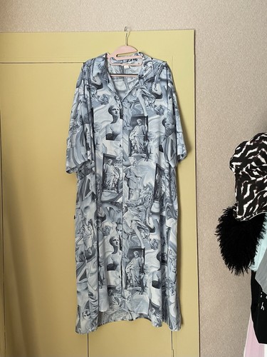 Monki women shirt dress l - monki,