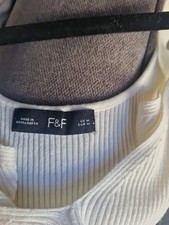 Knitted Vest Top M F&F