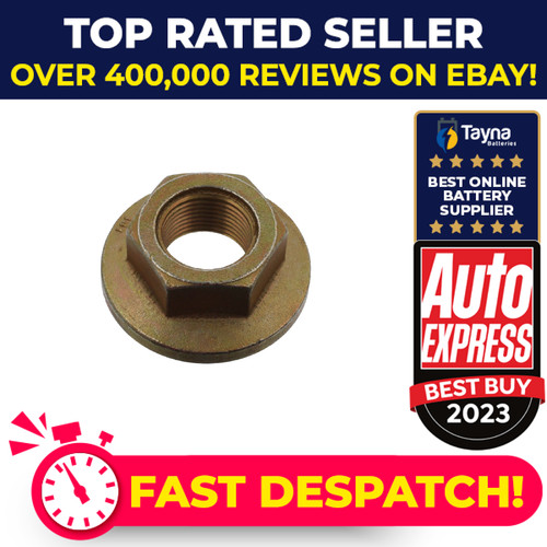 Hub nut rear - hub, febi