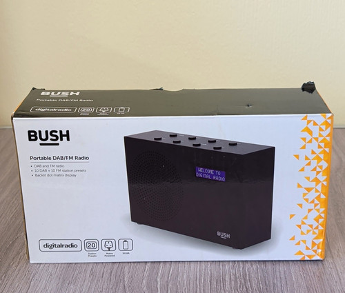 Bush portable dab - bush, dab/fm
