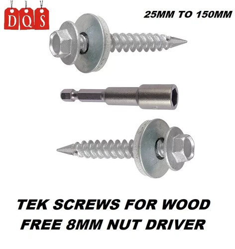 Self drilling wood tek - tek, screws