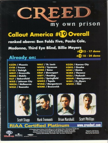 Creed 1998 my own - 1998, ad-
