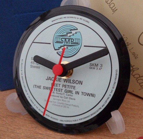 Jackie wilson clock vinyl - wilson,
