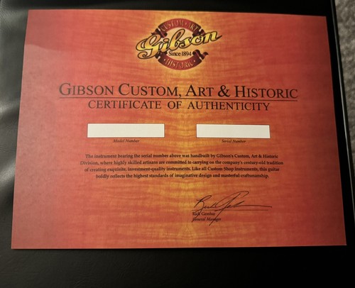 Gibson custom shop case - 3,