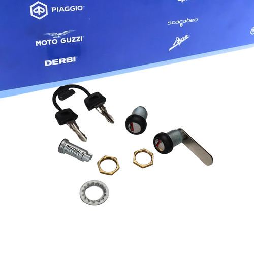 Lock cylinder piaggio set - piaggio,