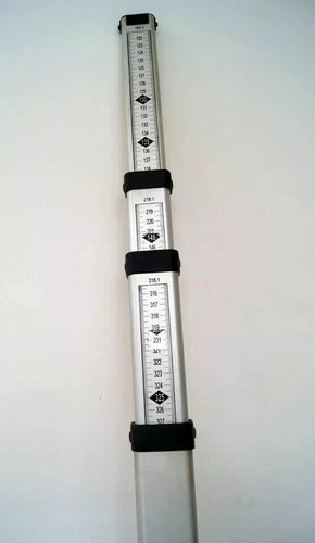 Aluminum survey staff grade - aluminum,