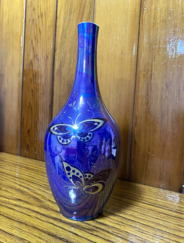 Devon lustre blue - blue, ceramic
