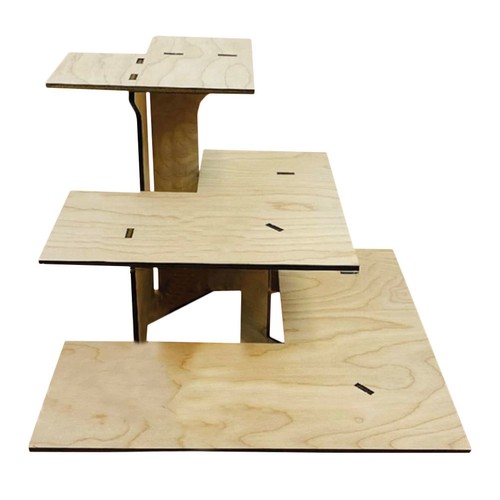 Set retail wooden display - 1,