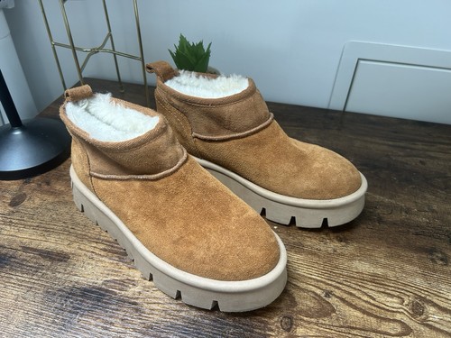 Dune london tan suede chunky - london,