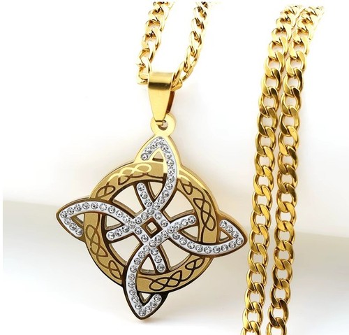 Brand new gold tone celtic - brand,