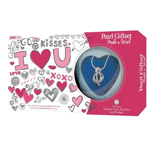 Real pearl pendant necklace - pearl,