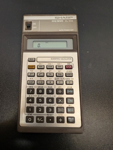 Sharp elsi mate 505 - sharp,