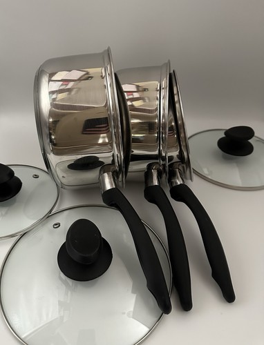 Stainless steel pan set - pan, x