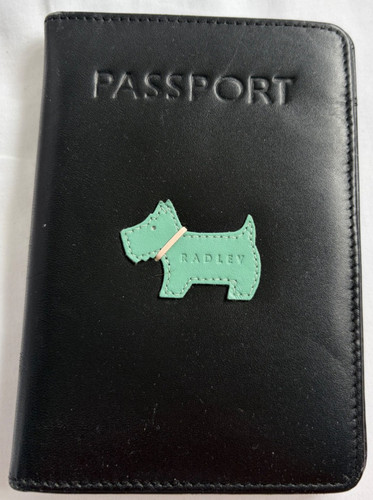 Black radley passport holder - black,