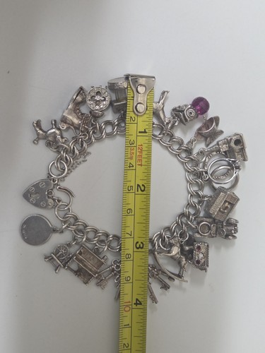 Vintage sterling silver charm - vintage,