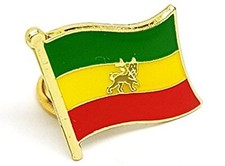 Ethiopia ethiopian flag metal - ethiopia,