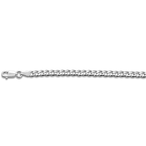 100 4mm pave curb chain - 4mm,
