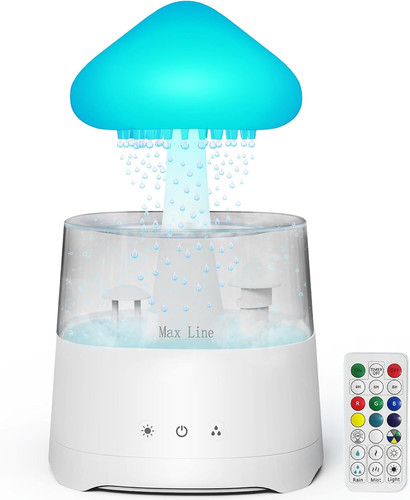 Mushroom lamp humidifier 450ml - humidifier,
