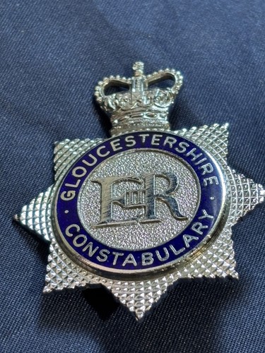 British police hat badge - police,
