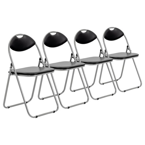 Folding chairs padded faux - chairs,